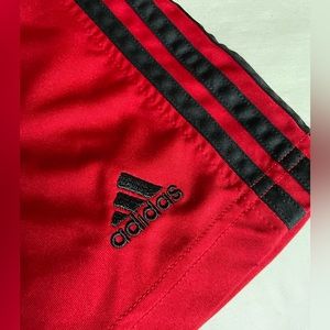 Red Sports/Workout Adidas shorts
